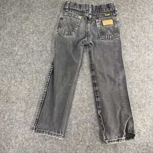 Wrangler Jeans Kids 5 SLIM  Blue Cowboy Cut Denim Dark‎ Wash 13MWJBK SMALL HOLE